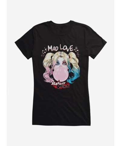 Batman and Harley Quinn Mad Love Graphic Tee for Girls