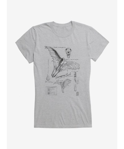Fantastic Beasts Swooping Evil Artwork Lightweight Tee for Girls