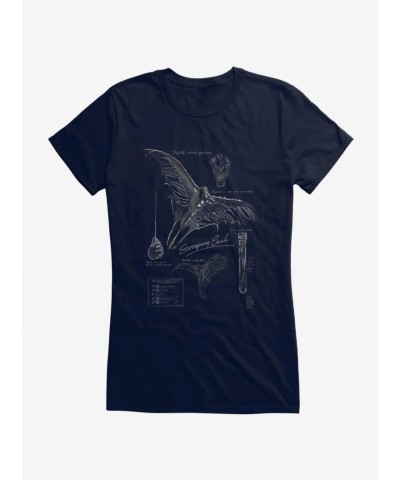 Fantastic Beasts Swooping Evil Artwork Lightweight Tee for Girls