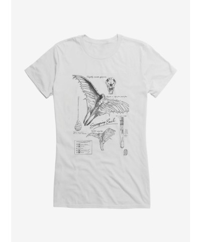 Fantastic Beasts Swooping Evil Artwork Lightweight Tee for Girls