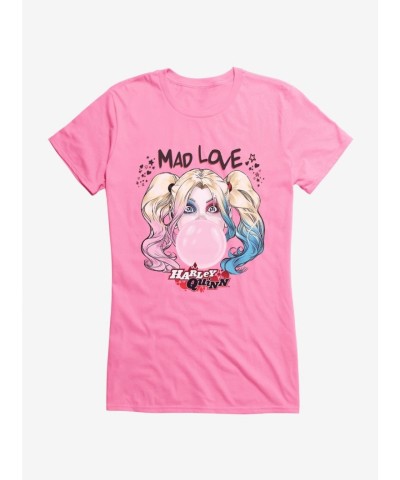Batman and Harley Quinn Mad Love Graphic Tee for Girls