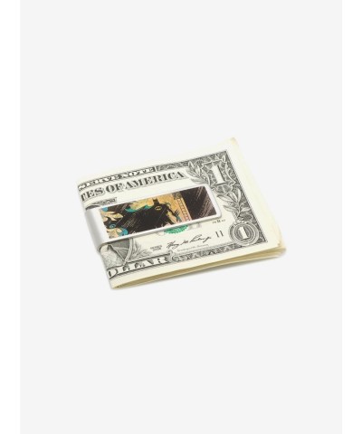 DC Comics Men's Vintage Batman Antique Silver Money Clip