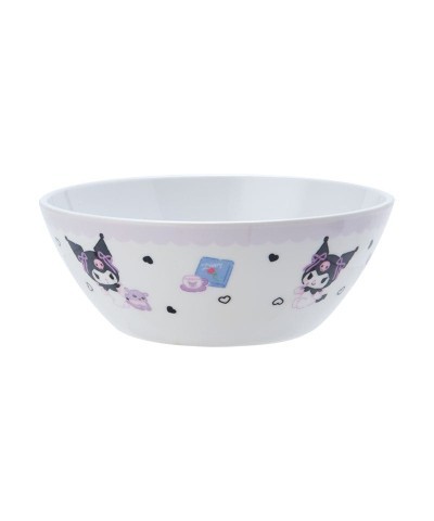 Kuromi Heart Decor Melamine Bowl for Kids