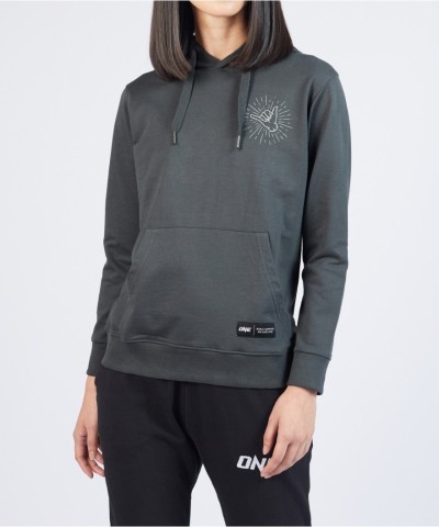 Jiu Jitsu Team Olive Gray Hoodie for Martial Arts Lovers
