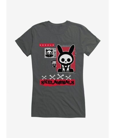 Skelanimals Cuddly Dead Girls Junior T-Shirt
