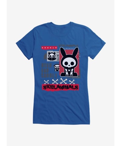 Skelanimals Cuddly Dead Girls Junior T-Shirt