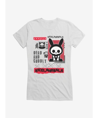 Skelanimals Cuddly Dead Girls Junior T-Shirt