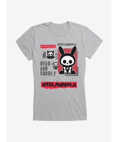 Skelanimals Cuddly Dead Girls Junior T-Shirt