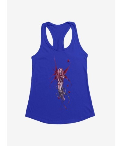 Trick Rose Fairies Drip Lightweight Tank for Girls