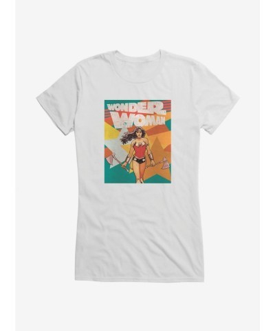 DC Comics Wonder Woman Lasso Stars T-Shirt for Girls