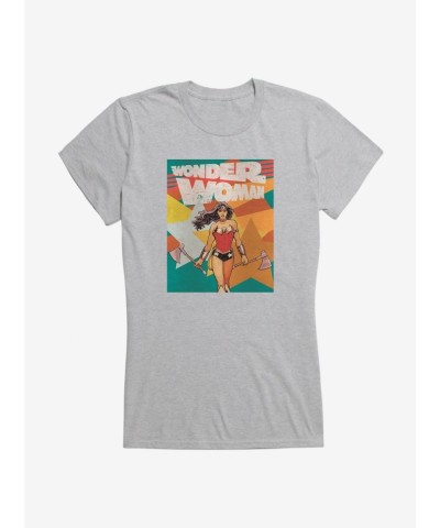 DC Comics Wonder Woman Lasso Stars T-Shirt for Girls