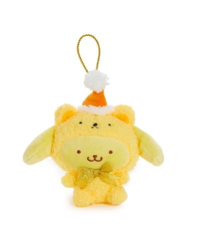 Pompompurin Cozy Teddy Plush Ornament for Holiday Decor
