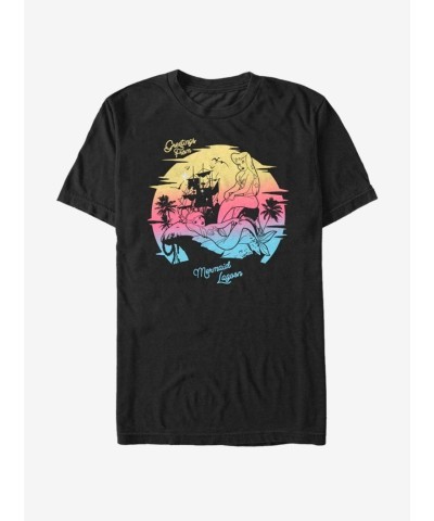 Disney Peter Pan Shiny Black T-Shirt for Men