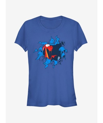 Disney Grey Mushu Print T-Shirt for Girls