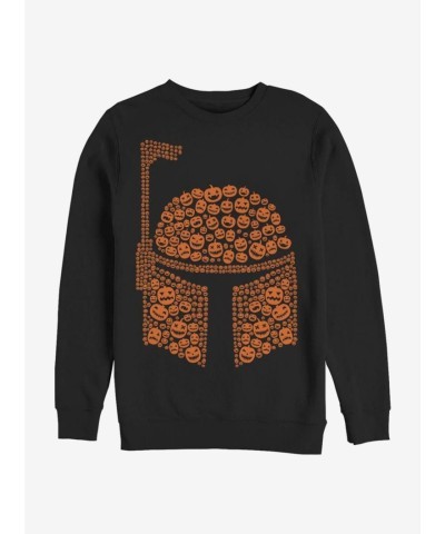 Comfortable Star Wars Boba Fett Crewneck Sweatshirt - Black for Men